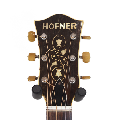 1962 Höfner Verithin 4574 Thinline Hollowbody Electric Guitar in Cherry Red