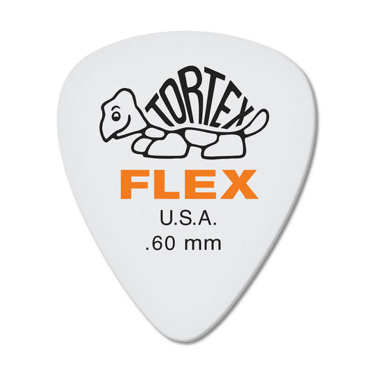 Dunlop Tortex Flex 60FLS Orange .60 Single Pick