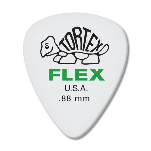 Dunlop Tortex Flex 88FLS Green .88 Single Pick