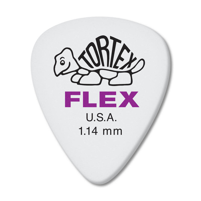 Dunlop Tortex Flex 114FLS Purple 1.14 Single Pick