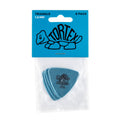 Dunlop JPT210 Blue 1.0 Tortex Triangle Picks Players (6 Pack)
