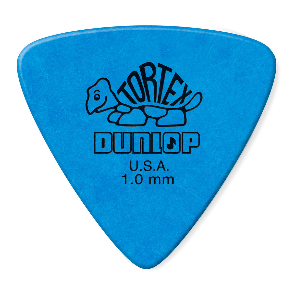 Dunlop JPT210 Blue 1.0 Tortex Triangle Picks Players (6 Pack)