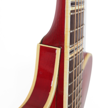 1962 Höfner Verithin 4574 Thinline Hollowbody Electric Guitar in Cherry Red