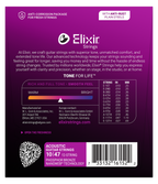 Elixir E16152 Nanoweb Phosphor Bronze Acoustic 12 String Guitar Set - Light 10-47