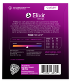 Elixir Nanoweb Phosphor Bronze Acoustic Guitar Strings E16052 Light (12-53)