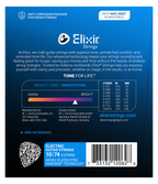 Elixir E12062 Nanoweb Nickel Plated Steel 8 String Electric Guitar Set - Light 10-74