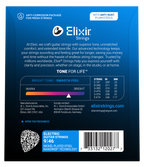 Elixir Nanoweb Nickel Plated Steel Electric Guitar Strings E12027 Custom Light (9-46)