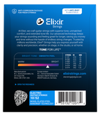 Elixir Nanoweb Nickel Plated Steel Electric Guitar Strings E12077 Light/Heavy (10-52)