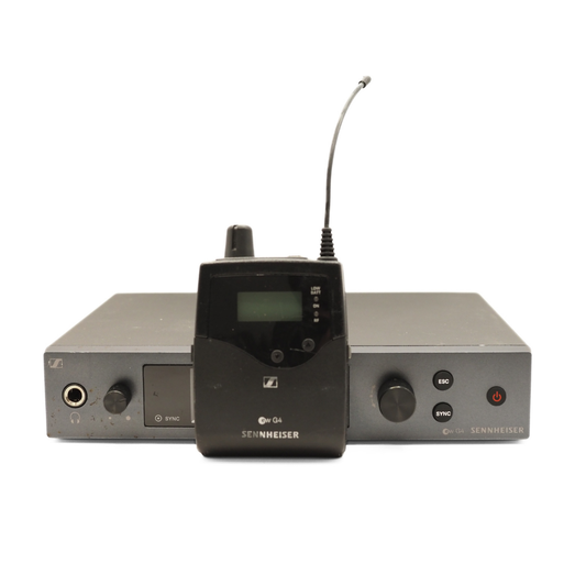 Sennheiser EW IEM G4 Wireless In Ear Monitoring System Set