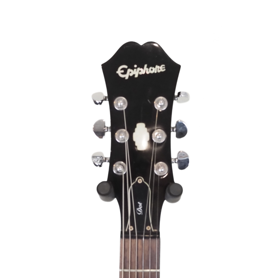 2005 Epiphone Dot 335-Style Semi-Hollow Electric Guitar in Vintage Sunburst
