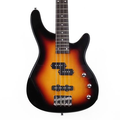 Bellator NEB20W-SBY PJ-Style Electric Bass Guitar in Sunburst