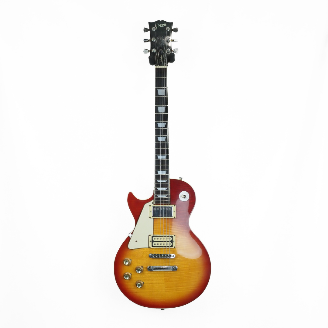 1974 Greco Left-Handed Les Paul-Style Electric Guitar in Cherry Sunburst