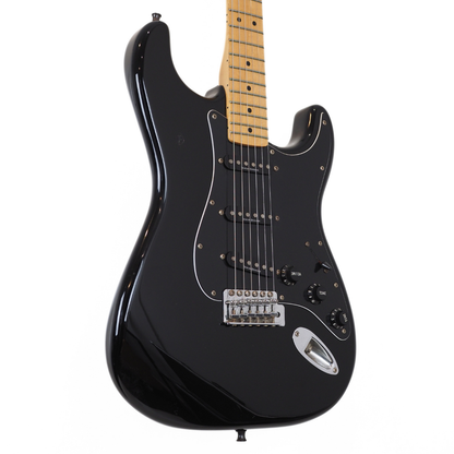 2018 Squier Vintage Modified '70s Stratocaster Electric Guitar in Black