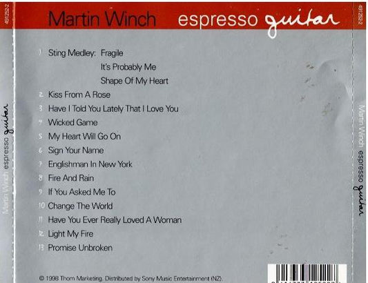Martin Winch – Espresso Guitar (CD, Album)