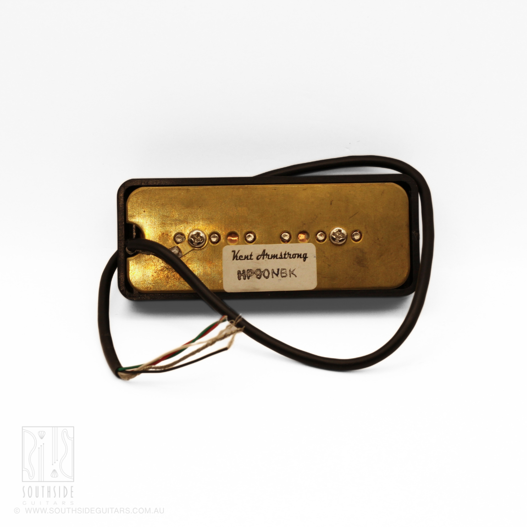 Kent Armstrong HP90BBK 'Stealth 90' Noiseless p90 Pickup Set with Black Covers (Neck & Bridge Set)
