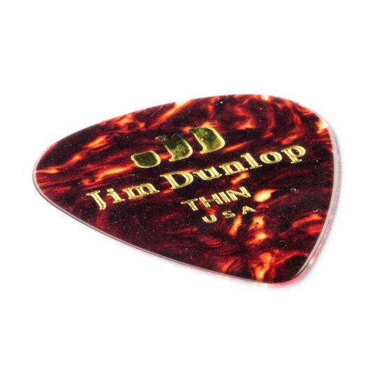 Jim Dunlop JP4T Thin Shell Celluloid Picks (12 Pack)