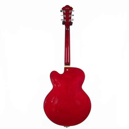 2014 Ibanez AFS75T Artcore Hollow Body Electric Guitar in Transparent Red