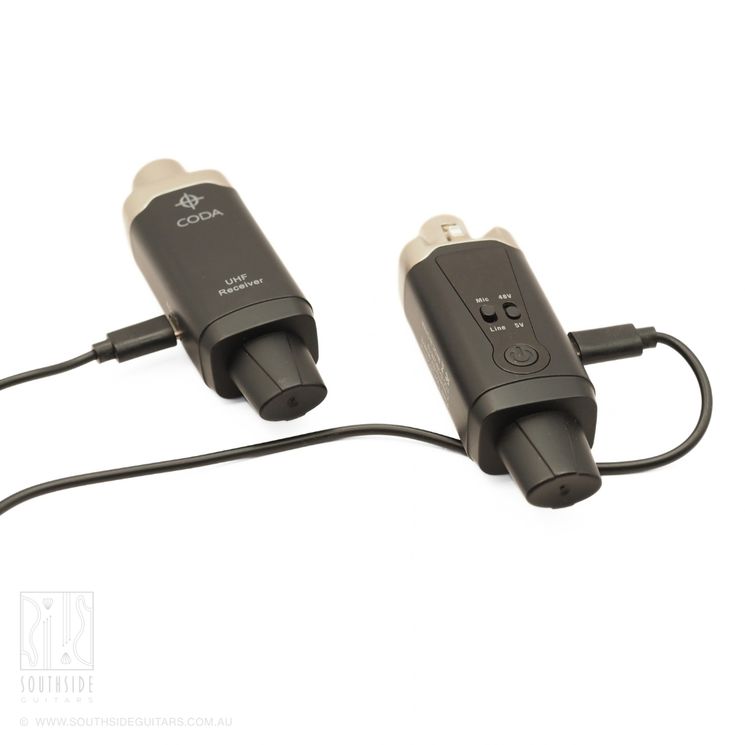 Coda Music Technologies Airsync Wireless XLR Transmitter & Receiver (Gen 1)