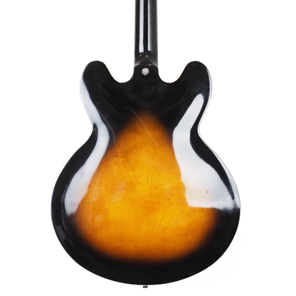2005 Epiphone Dot 335-Style Semi-Hollow Electric Guitar in Vintage Sunburst