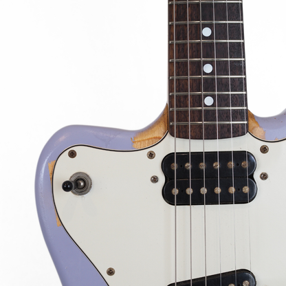 1990s Squier Vista Super-Sonic Electric Guitar in Custom Purple Finish