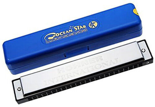 Hohner 2540C Ocean Star Tremolo Harmonica in Key of C