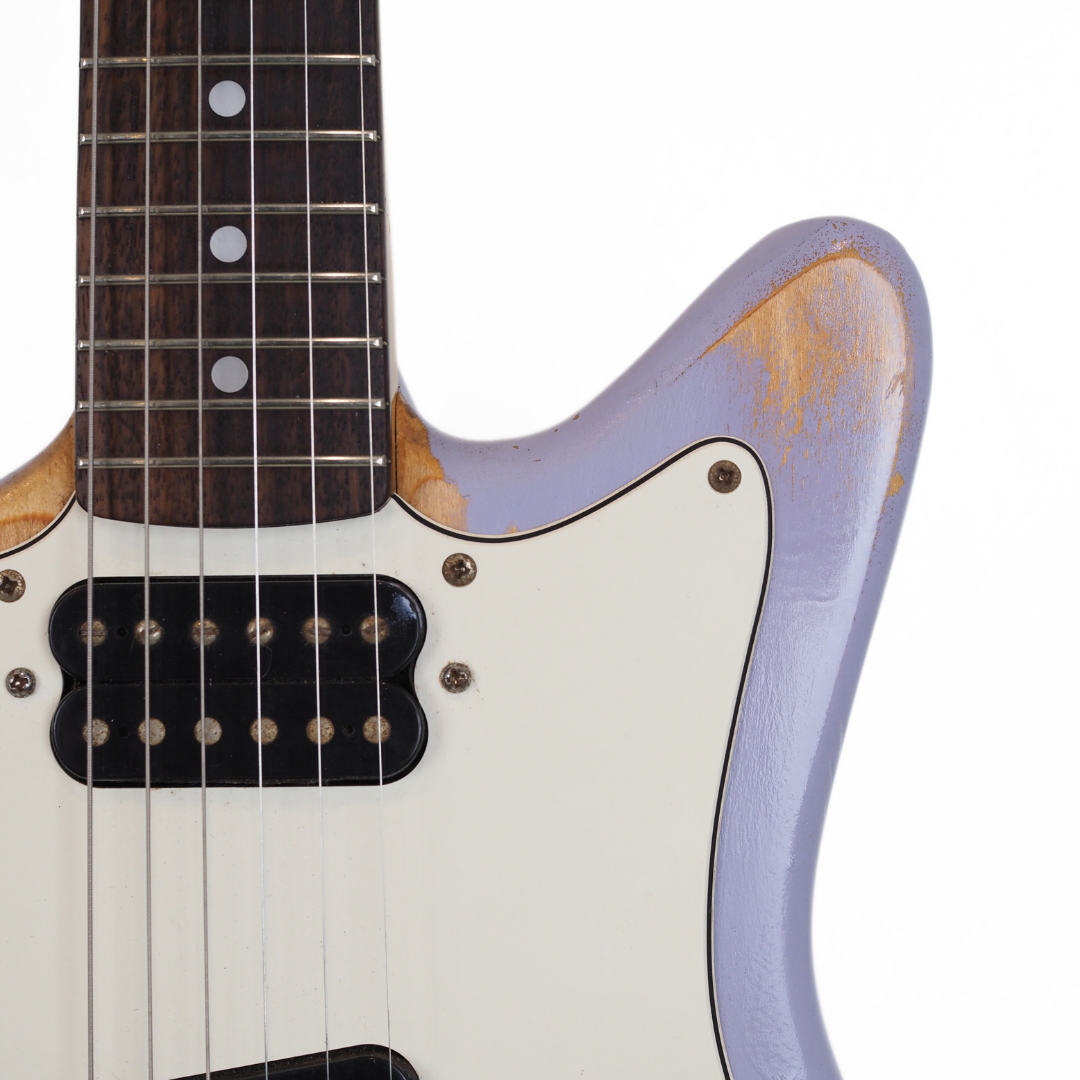 1990s Squier Vista Super-Sonic Electric Guitar in Custom Purple Finish