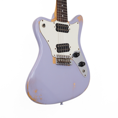 1990s Squier Vista Super-Sonic Electric Guitar in Custom Purple Finish