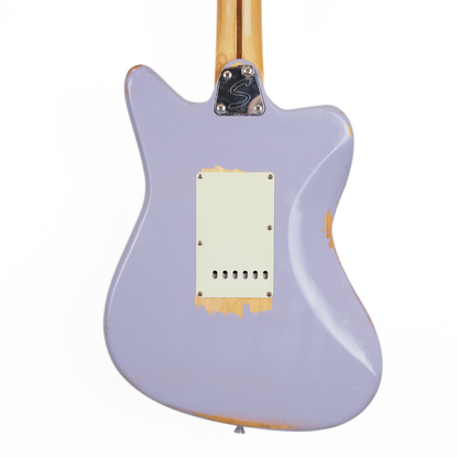 1990s Squier Vista Super-Sonic Electric Guitar in Custom Purple Finish