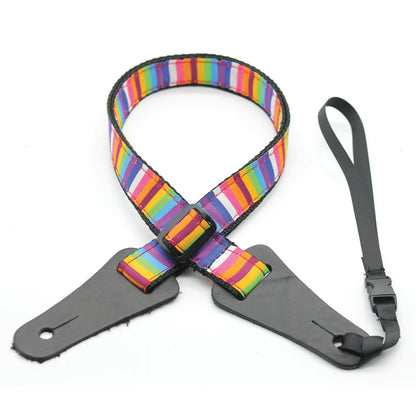 DSL 25UKPOLY Ukulele Strap (Assorted Colours/Patterns)