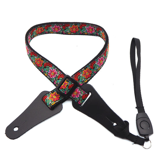 DSL 25UKPOLY-GARDEN Ukulele Strap