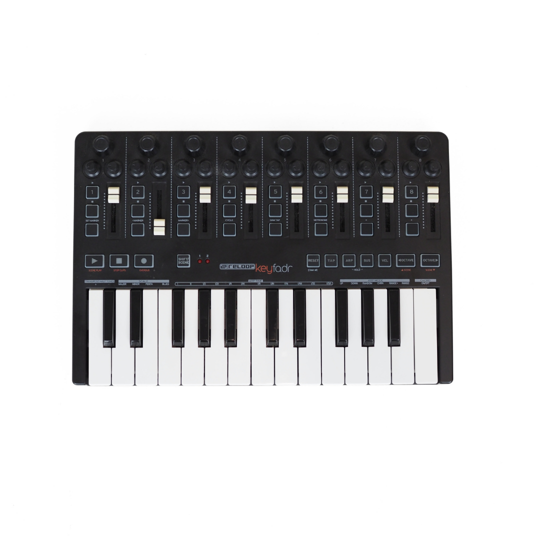 Reloop KeyFadr 49-Key USB MIDI Keyboard Controller