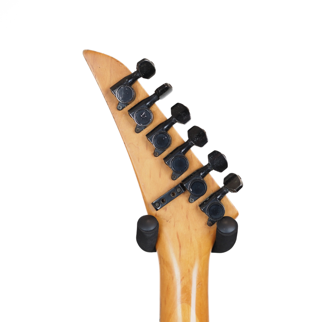 Magnum Custom Series Super Strat-Style Electric Guitar in Red Crackle Gloss Finish