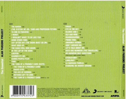 The Alan Parsons Project – The Essential Alan Parsons Project (2 x CD, Compilation, Remastered)