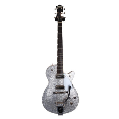 1999 Gretsch G6129 Sparkle Jet MIJ Electric Guitar in Silver Sparkle