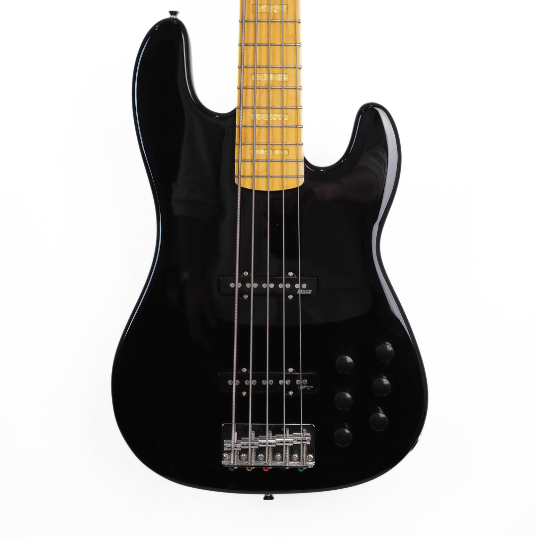 Markbass MB GV 5-String Electric Bass Guitar in Gloxy Black