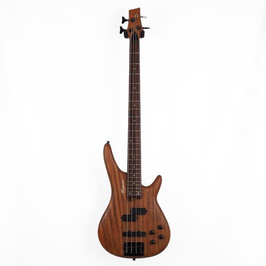 Magnum PJ-Style Electric Bass Guitar in Natural Grain Finish