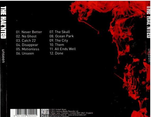 The Haunted – Unseen (CD, Album)