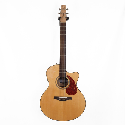Seagull Performer Cutaway Mini Jumbo Flame Maple QI Acoustic-Electric Guitar