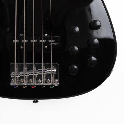 Markbass MB GV 5-String Electric Bass Guitar in Gloxy Black