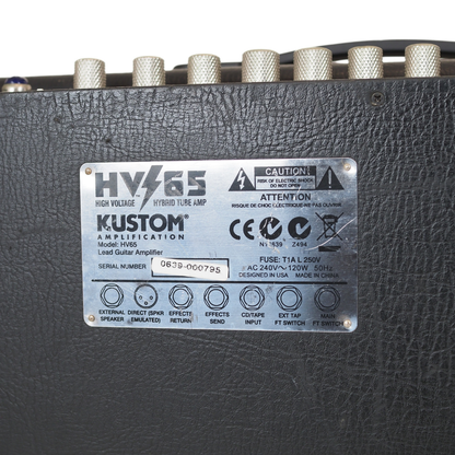 Kustom HV-65 Guitar Combo Amplifier