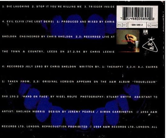 Therapy? – Die Laughing (CD, Single, Digipak, Laughing CD)