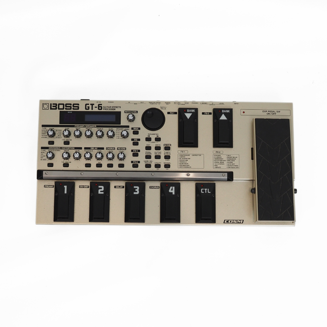 BOSS GT-6 Multi-Effects Pedal