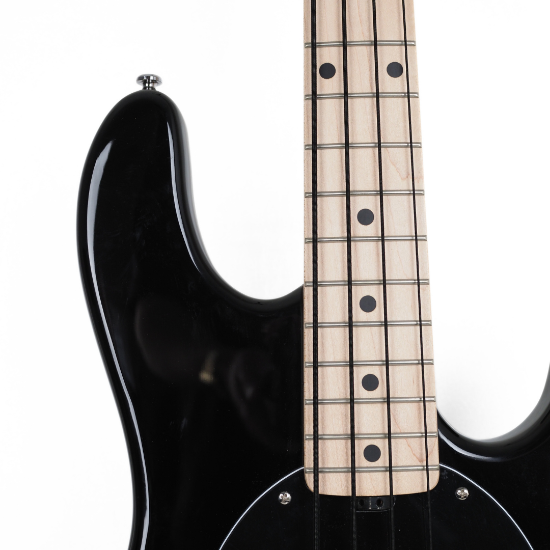 Sterling Sub Series Stingray 4-string shortscale Electric Bass guitar in Black