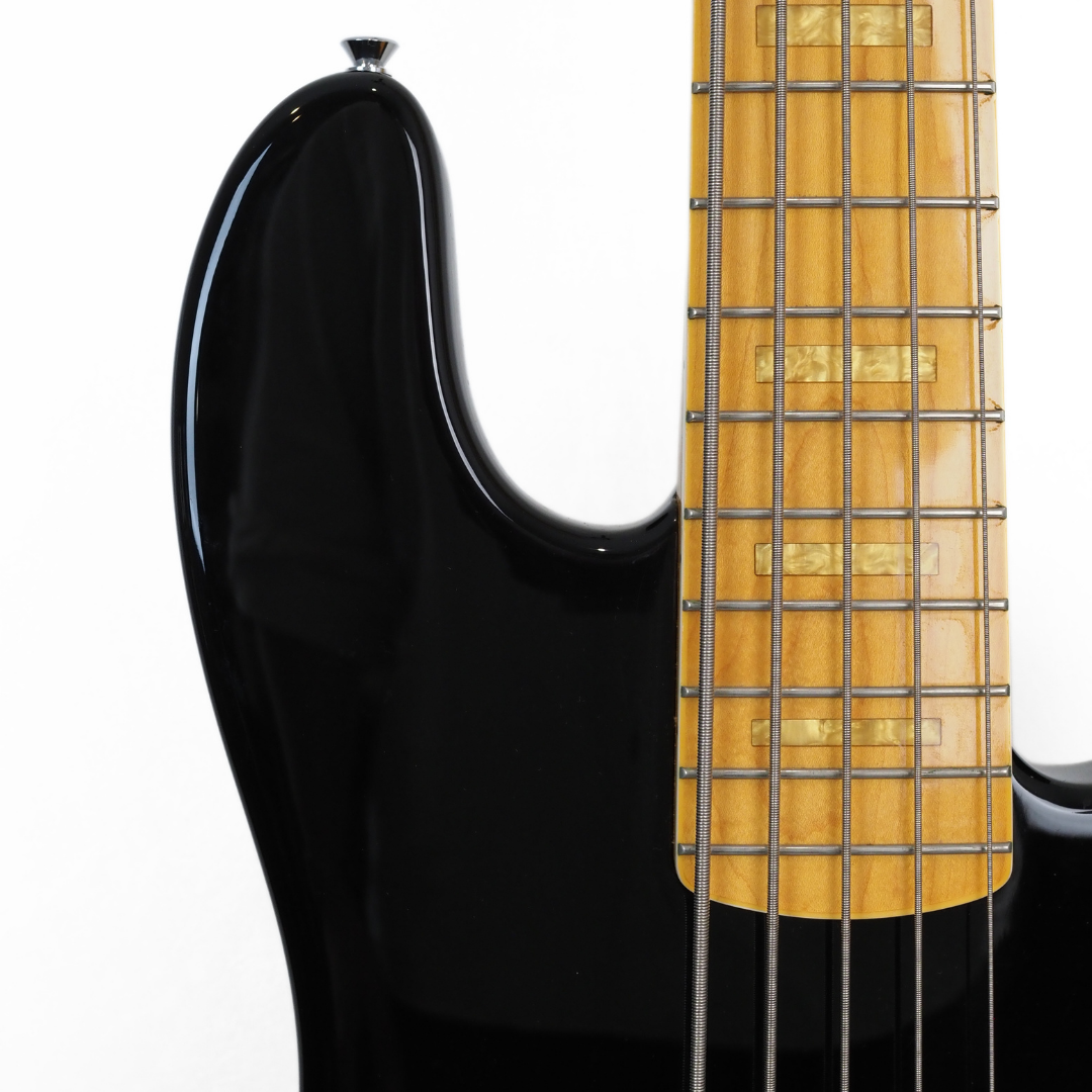 Markbass MB GV 5-String Electric Bass Guitar in Gloxy Black