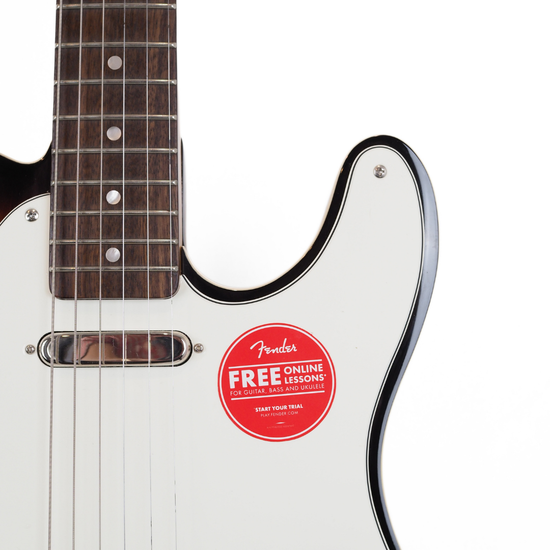 2024 Squier Classic Vibe '60s Custom Telecaster Electric Guitar in 3-Colour Sunburst