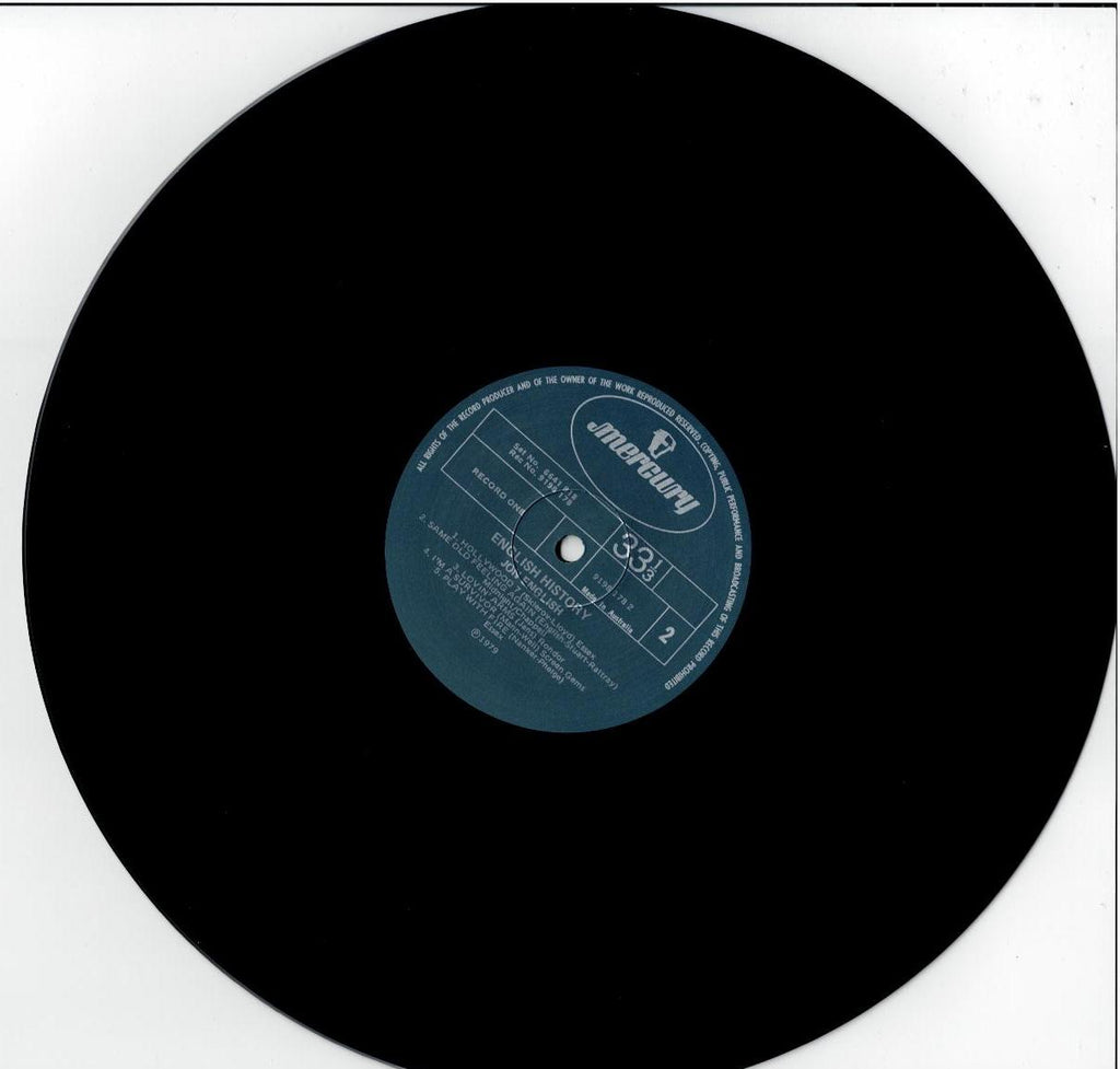 Jon English – English History (2 x Vinyl, LP, Compilation)