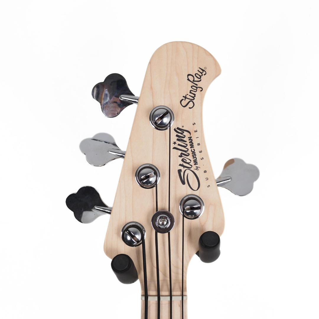 Sterling Sub Series Stingray 4-string shortscale Electric Bass guitar in Black