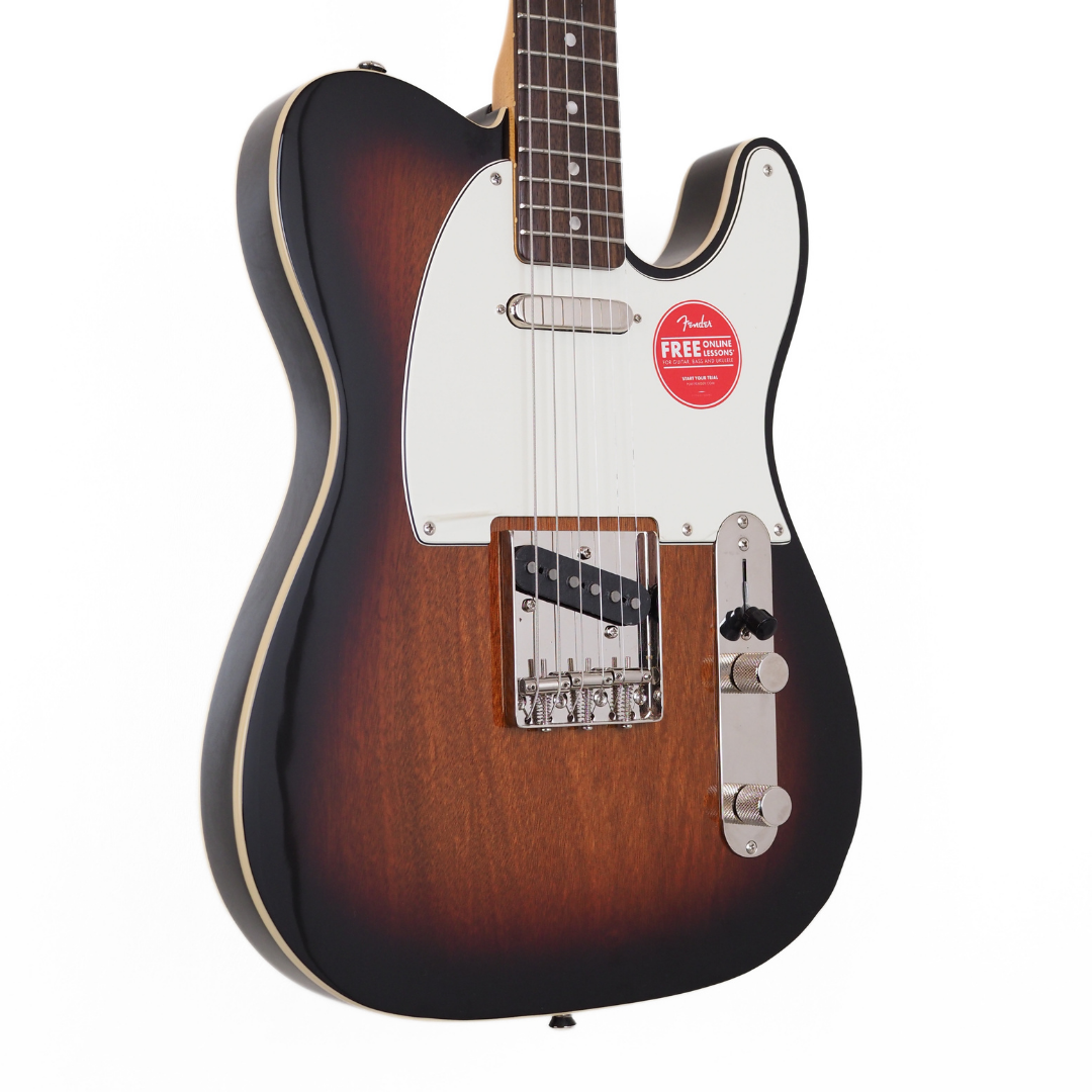 2024 Squier Classic Vibe '60s Custom Telecaster Electric Guitar in 3-Colour Sunburst