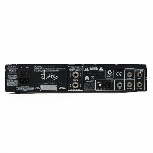 Fender Rumble 500 V2 Head Bass Amplifier Head