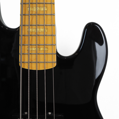 Markbass MB GV 5-String Electric Bass Guitar in Gloxy Black